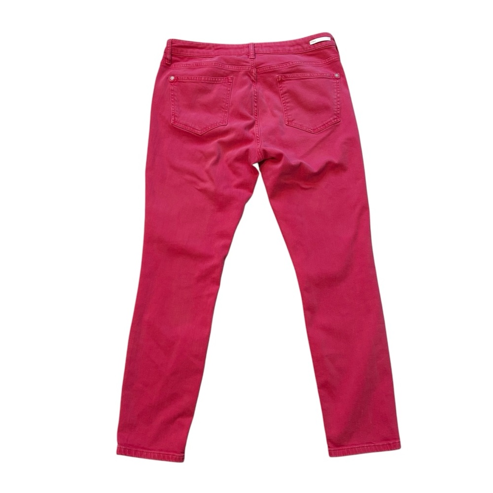 Pilcro & The Letterpress Mid Rise Skinny Stet Pink Jeans, Sz 32 - Picture 6 of 15